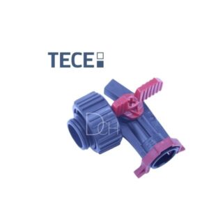 Zawór kulowy trójdrogowy odcinający M30 z zawleczką, typ 2 TECE 9820492