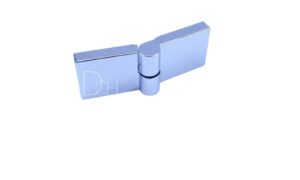 Zawias  SanSwiss szkło-szkło  do szkła 6 mm chrom 1 sztuka (2 kostki) lewy