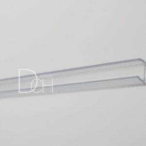 Uszczelka pionowa na ściankę stałą z poduszką 8 mm do szkła 8 mm Roth