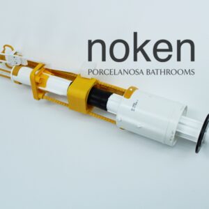 Podwójny zawór spustowy spłukujący do stelaży podtynkowych Smart Line NOKEN