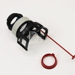 Kosz zaworu spustowego z regulowaną siłą strumienia TECE