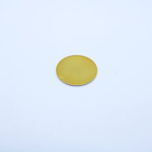 Zaślepka okrągła złota Sanswiss do zawiasów i uchwytów kątowych kabin prysznicowych