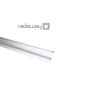 Uszczelka pionowa przejrzysta z piórem do ścianki stałej 007-108902400 Radaway