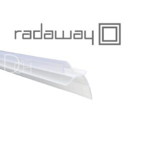 Uszczelka pozioma 45° lewa do szkła 6 mm Radaway