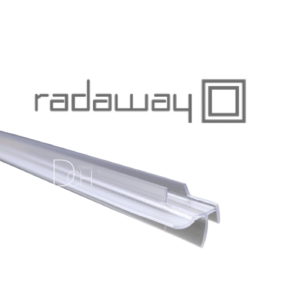Uszczelka pozioma prosta lewa 180 przejrzysta Radaway