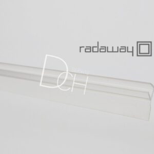 Uszczelka pionowa przejrzysta z piórem 12 mm Alienta Radaway 007-105082200