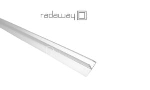 Uszczelka pionowa przejrzysta z piórem 7 mm na ściankę stałą Premium Plus 1700 1900 Radaway 007-105080700