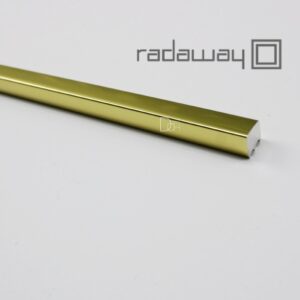 Listwa progowa 8 x 8 mm złoty Radaway 001-326100009