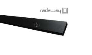 Profil wspornika 1500 mm czarny Radaway 001-706150054