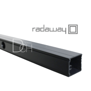 Profil poszerzający +20 mm pod ściankę  Premium Pro Radaway P01-293199854 black