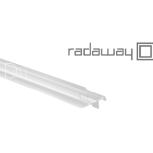 Uszczelka pozioma prawa 45° na drzwi przesuwne do szkła 8 mm Radaway