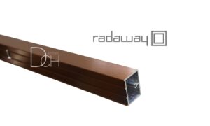 NES profil poszerzający +20 mm pod ściankę/zawias 2000 mm Radaway szczotkowana miedź P01-276200093