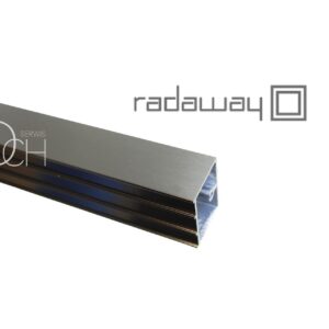 NES profil poszerzający +20 mm pod ściankę/zawias 2000 mm Radaway szczotkowany gun metal P01-276200092