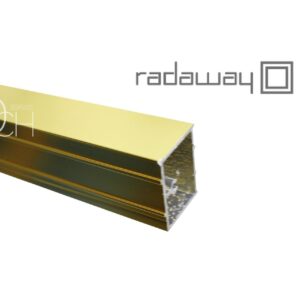 NES profil poszerzający +20 mm pod ściankę/zawias 2000 mm Radaway szczotkowane złoto P01-276200099