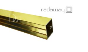 NES profil poszerzający +20 mm pod ściankę/zawias 2000 mm Radaway złoty P01-276200009