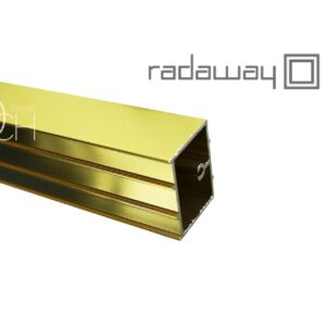 NES profil poszerzający +20 mm pod ściankę/zawias 2000 mm Radaway złoty P01-276200009