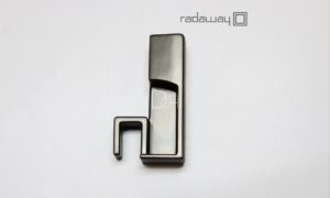 Łącznik listwy progowej lewy Essenza 6 mm szczotkowany gun metal Radaway 003-007004092