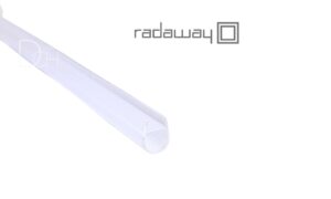 Uszczelka pionowa z poduszką przejrzysta do ścianek stałych do szkła 8 mm 007-108902100 Radaway
