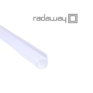 Uszczelka pionowa z poduszką przejrzysta do ścianek stałych do szkła 8 mm Radaway