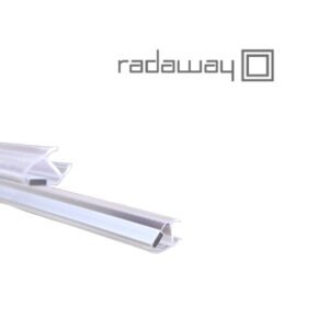 Uszczelki pionowe magnetyczne  45° do szkła 8 mm NES 8 ARTA ESSENZA 8 EUPHORIA  Radaway 009-108400100 009-108300100 kpl 2 szt