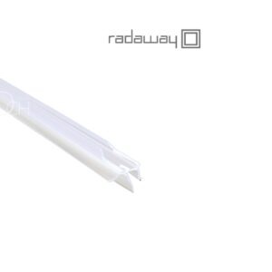 Uszczelka pozioma dolna na drzwi do szkła 8 mm przejrzysta (lewa/prawa) FURO Radaway 007-108902700