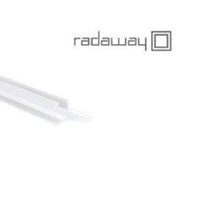 Uszczelka pozioma na drzwi przejrzysta do szkła 6 mm 180° uniwersalna (lewa/prawa) NES Radaway 007106409000