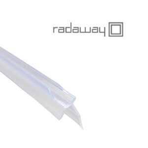 Uszczelka pozioma na drzwi uniwersalna (lewa/prawa) 180° do szkła 6 mm EOS  Radaway 007-106408300