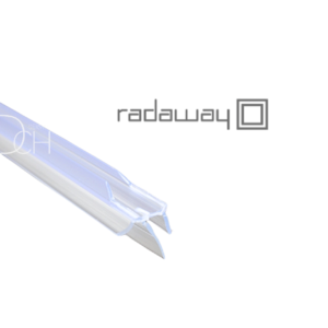 Uszczelka pozioma na drzwi do szkła 6 mm 45° uniwersalna (lewa/prawa) NES Radaway 007-106409100