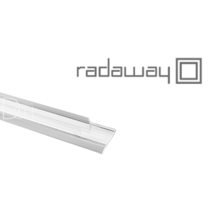 Uszczelka pozioma dolna na drzwi do szkła 8 mm przejrzysta (lewa/prawa) FURO Radaway 007-108902700