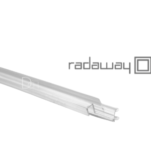 Uszczelka pozioma dolna na drzwi uniwersalna (prawa/lewa) szkło 6 mm 45° IDEA KDD Radaway
