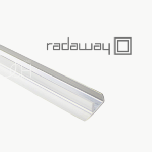 Uszczelka pionowa uniwersalna (lewa/prawa) do ścianki stałej 45° szkło 8 mm IDEA KDD ESPERA Radaway