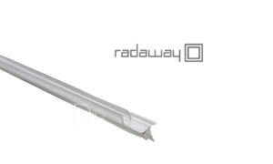 Uszczelka pozioma na drzwi przejrzysta do szkła 6 mm 180° uniwersalna (lewa/prawa) NES Radaway 007106409000