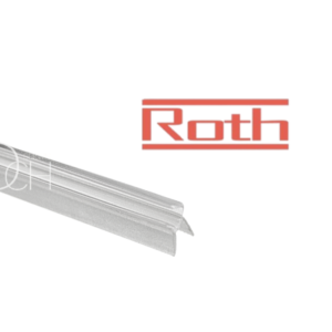 Uszczelka dolna pozioma uniwersalna lewa/prawa prosta Elegant Corner Roth Roltechnik