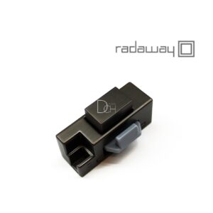 Suwak Idea typ 3 prawy szczotkowany gun metal Radaway 008-100003092
