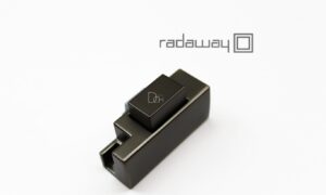 Suwak Idea typ 3 lewy 6 mm szczotkowany gun metal Radaway 008-100002992