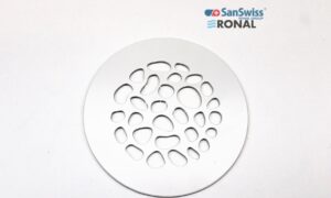 Pokrywa syfonu dwustronna do brodzika serii AIR biała/stalowa Ronal Sanswiss