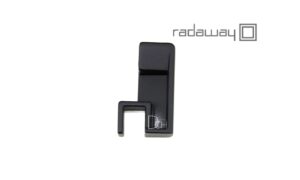 Narożnik listwy progowej KDJ Essenza 8 mm prawy  czarny Radaway 003-007003554