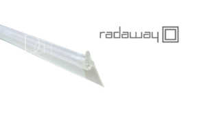 Uszczelka pozioma z płetwą przejrzysta 6 mm lewa ESSENZA TORRENTA FUENTA 007-106700500 Radaway